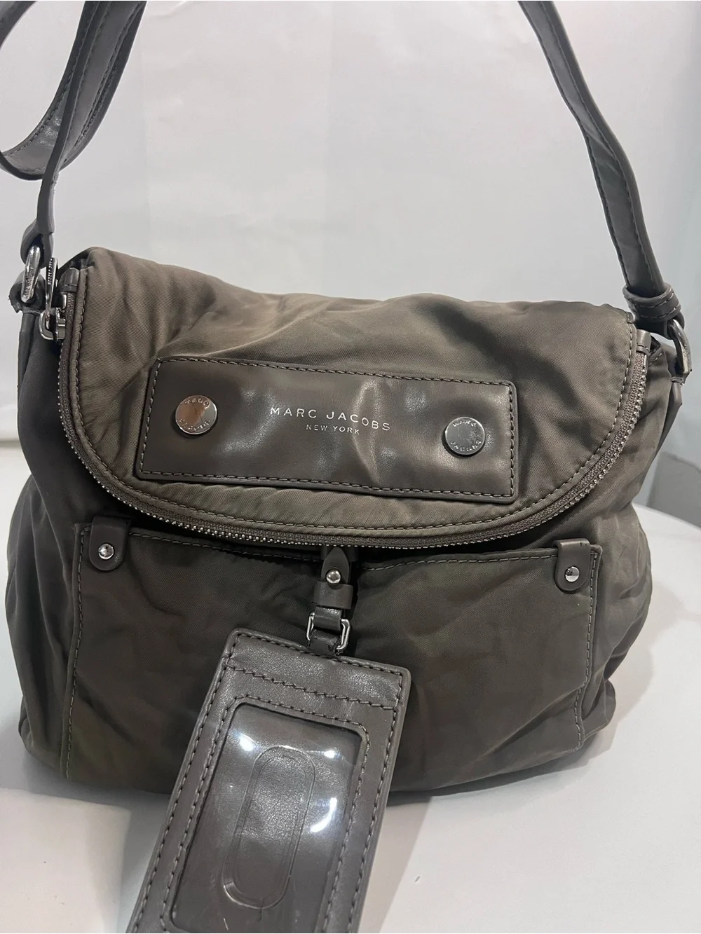 Marc Jacobs Men's Messenger Bag in Olive
